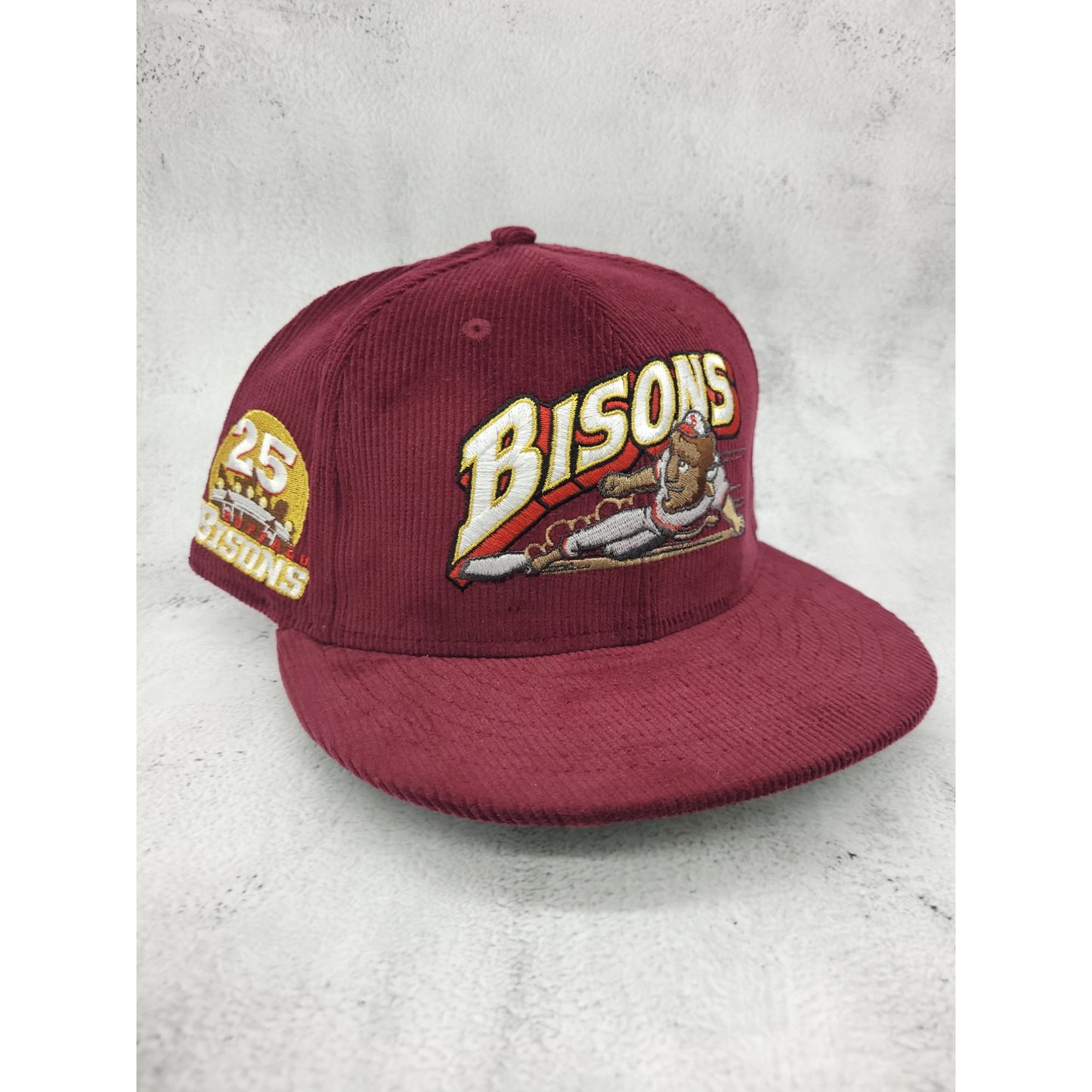 Topperz Buffalo Bisons 'Pinot Noir' Corduroy