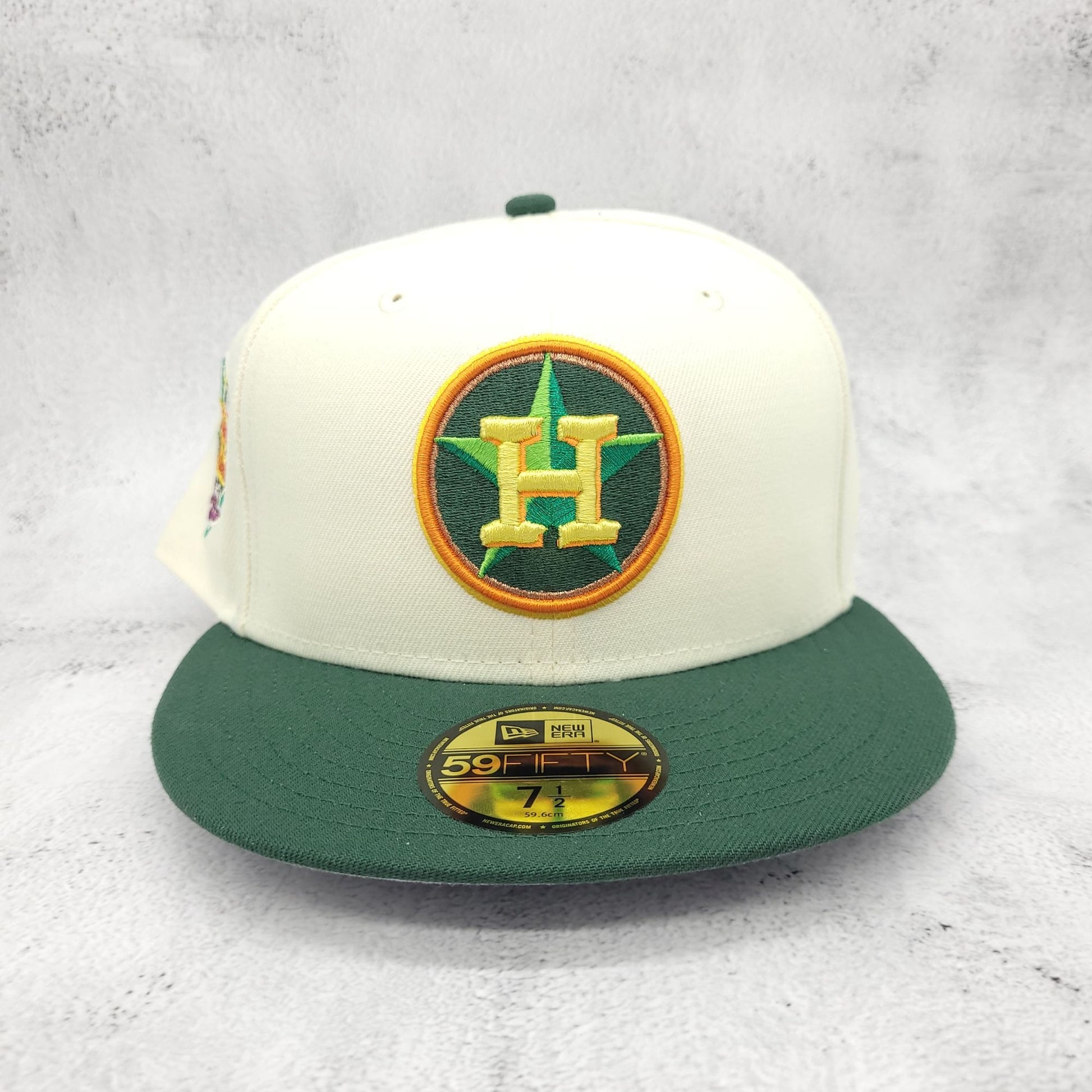 Orange Houston Astros Minute-Maid Park Stadium New Era Fitted