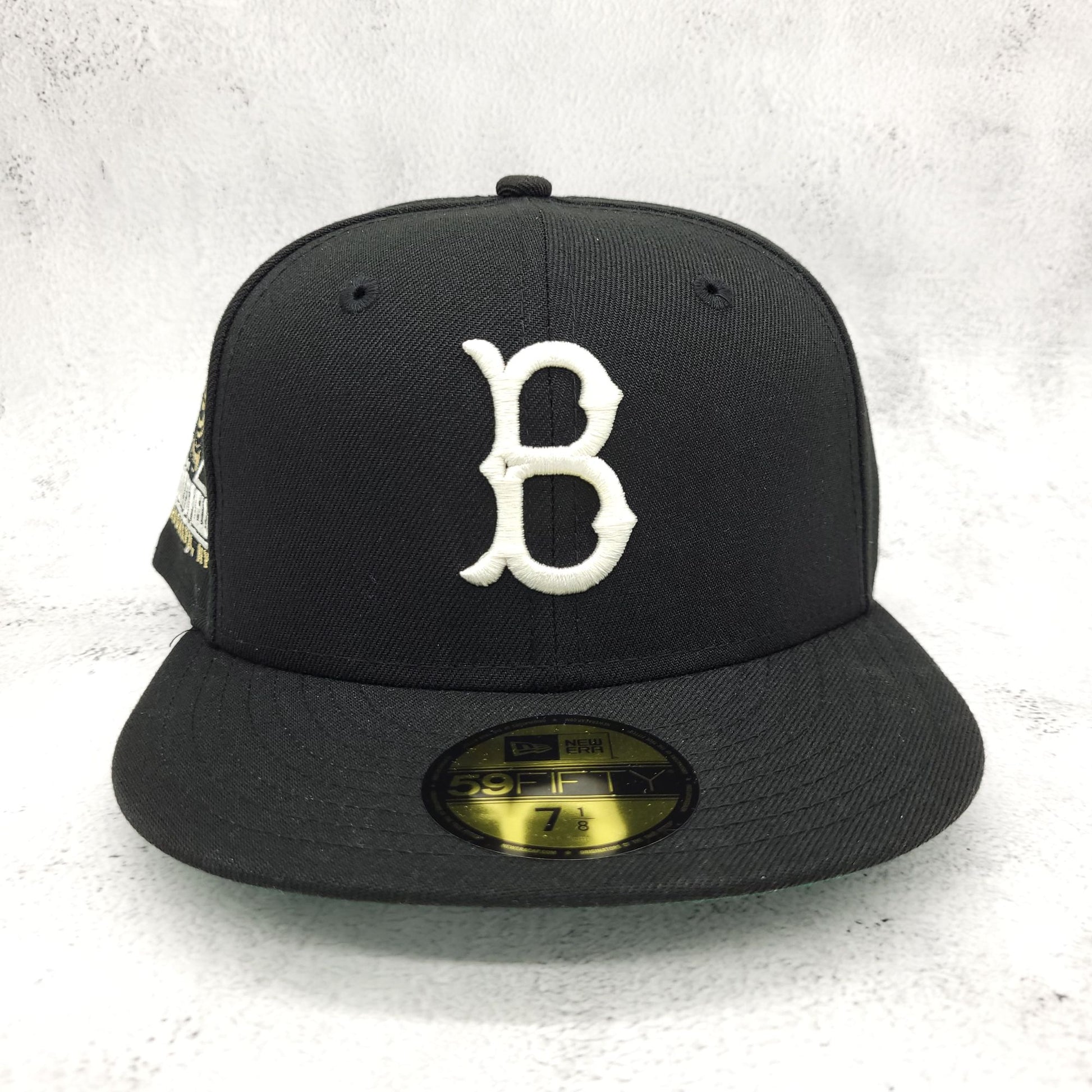 New Era Brooklyn Dodgers Ebbets Field Black Vegas Two Tone Edition 59Fifty Fitted  Hat, EXCLUSIVE HATS, CAPS