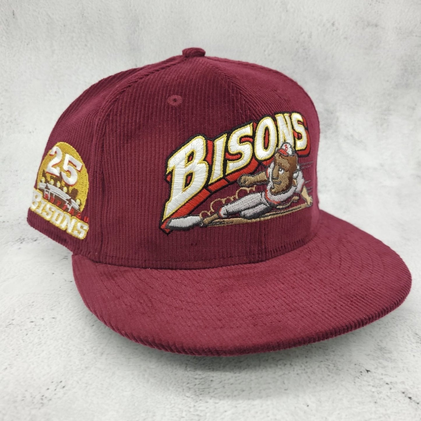 Topperz Buffalo Bisons 'Pinot Noir' Corduroy