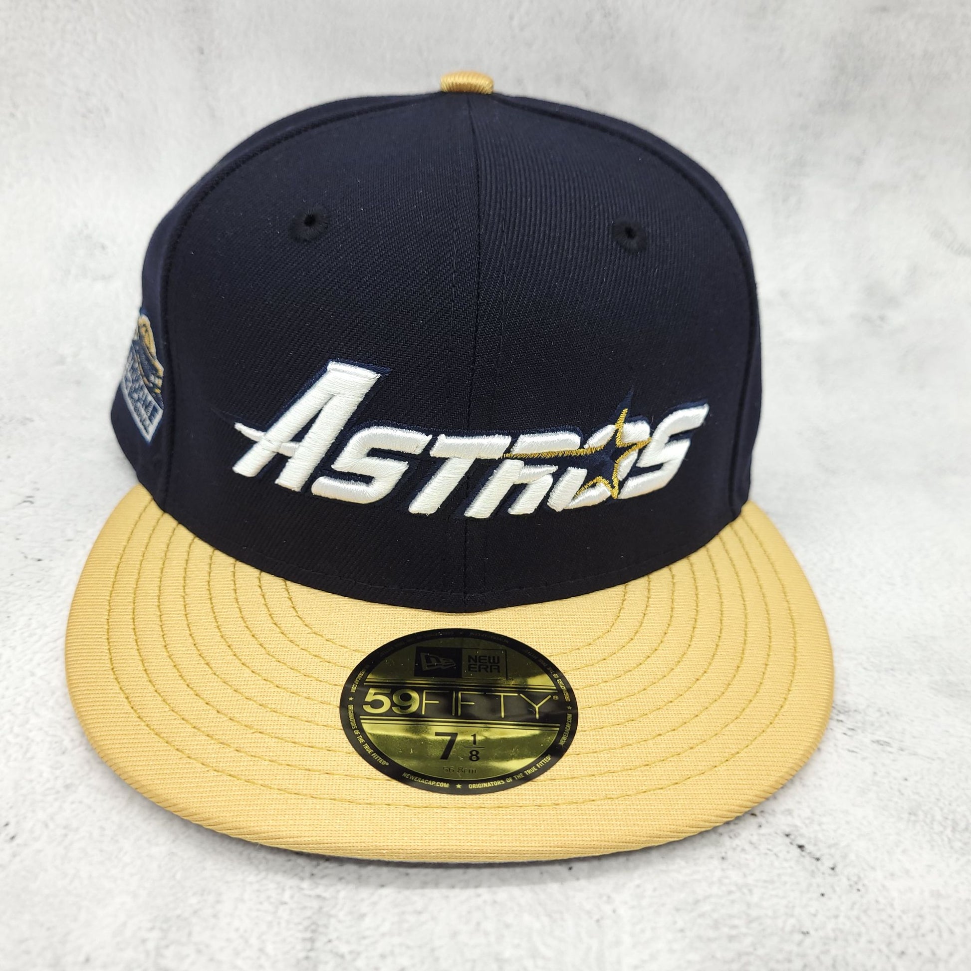 Houston Astros Hat Club Black Dome New Era 59fifty Fitted Hat Size