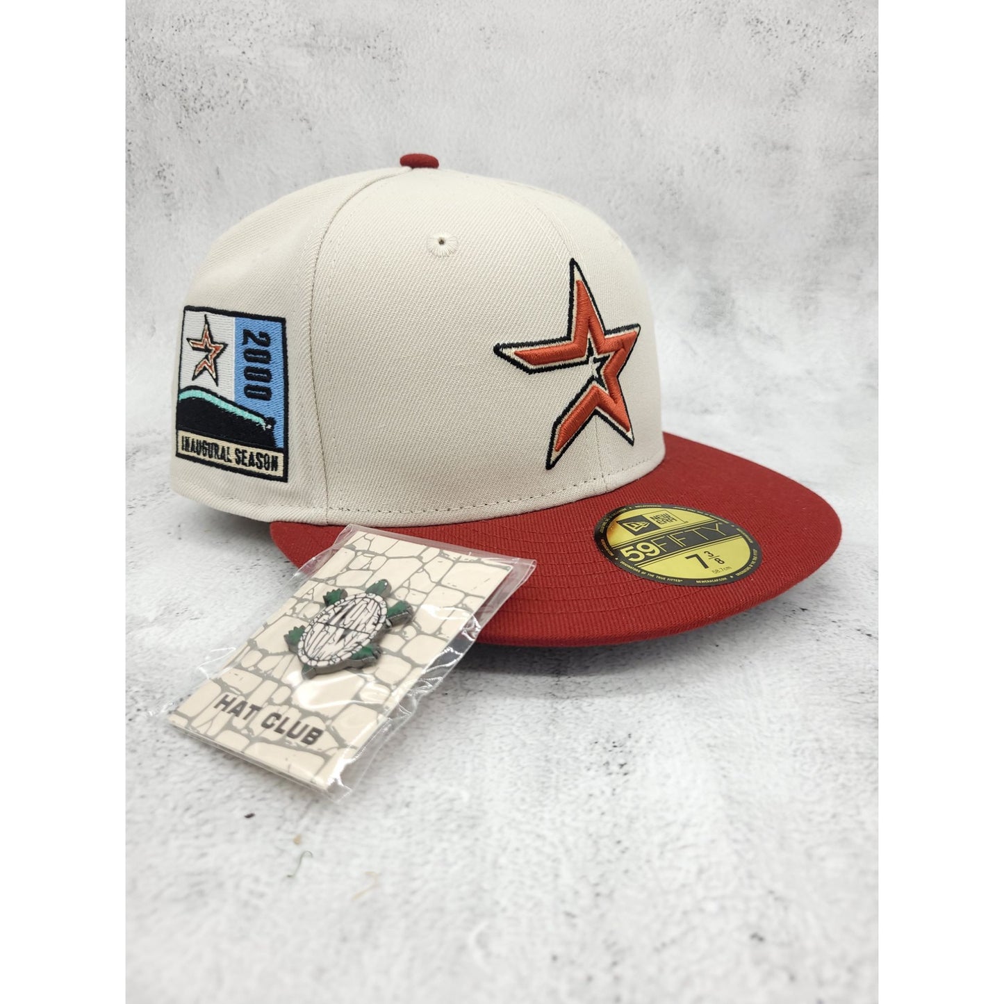 Hat Club Astros 'Stone Dome' with Pin