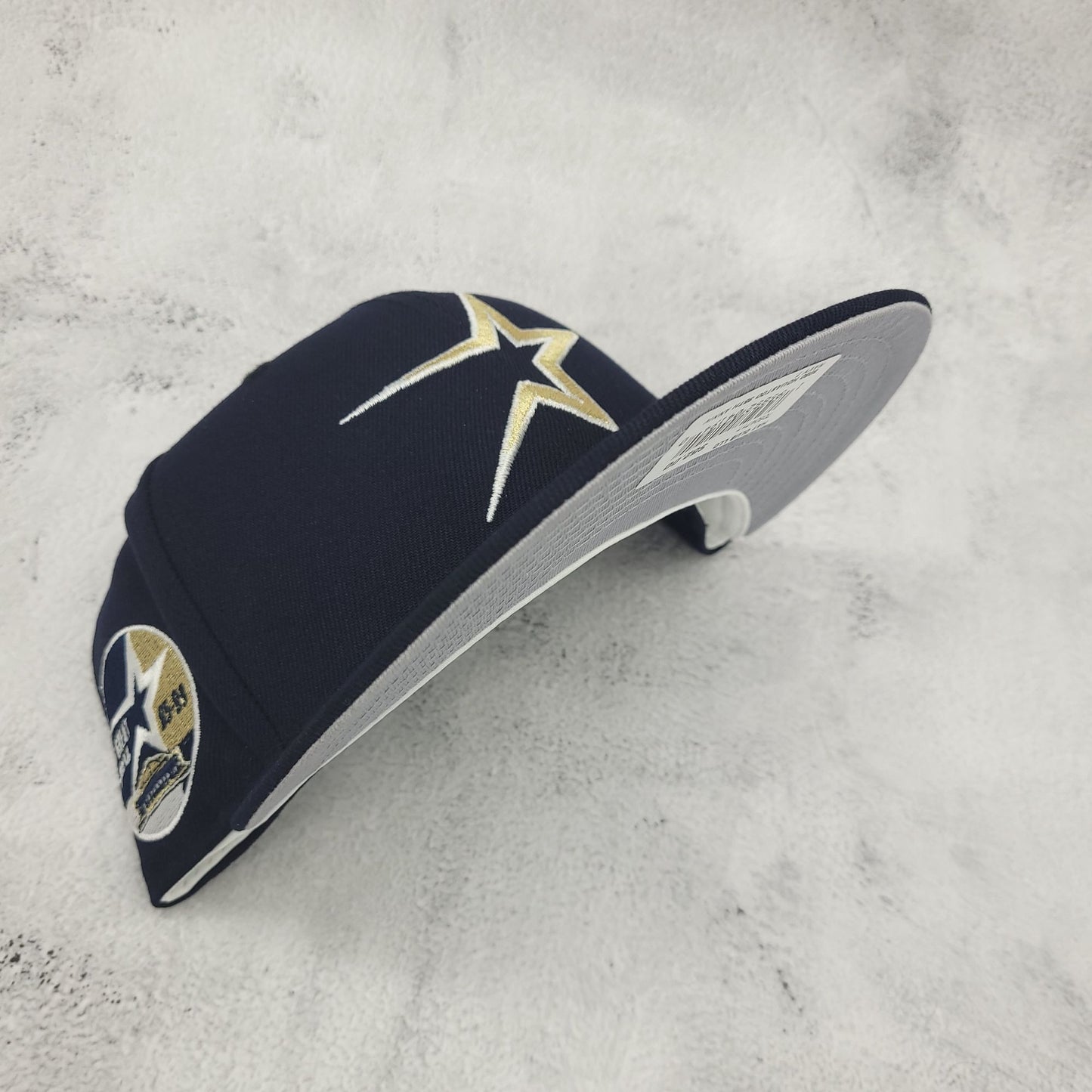 Hat Club Houston Astros Navy, Metallic Gold & Grey UV