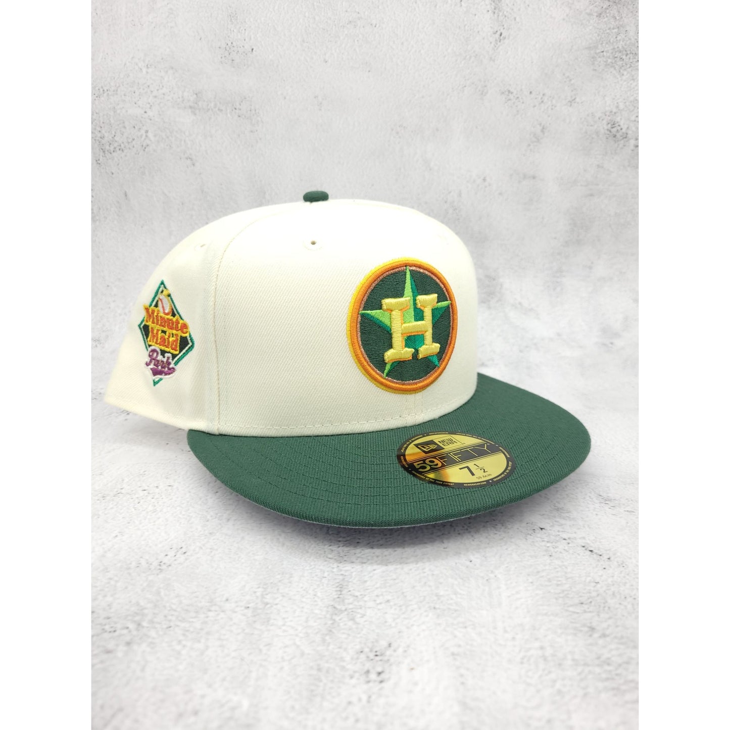 HOUSTON ASTROS MINUTE MAID PARK SIDE PATCH NEW ERA FITTED HAT