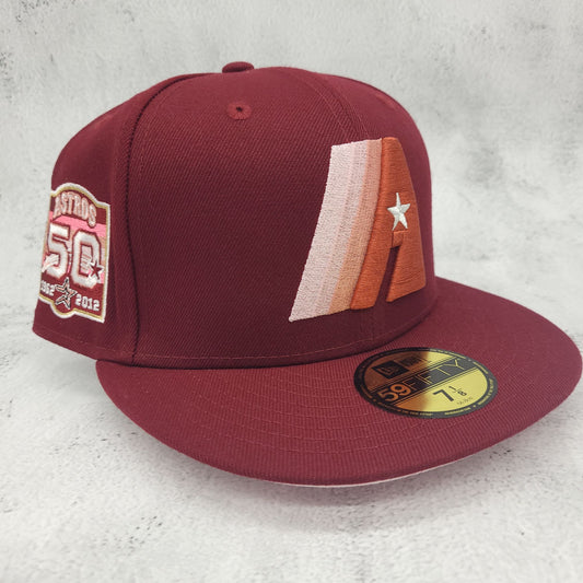 Hat Club Houston Astros 'Red Velvet' Prototype