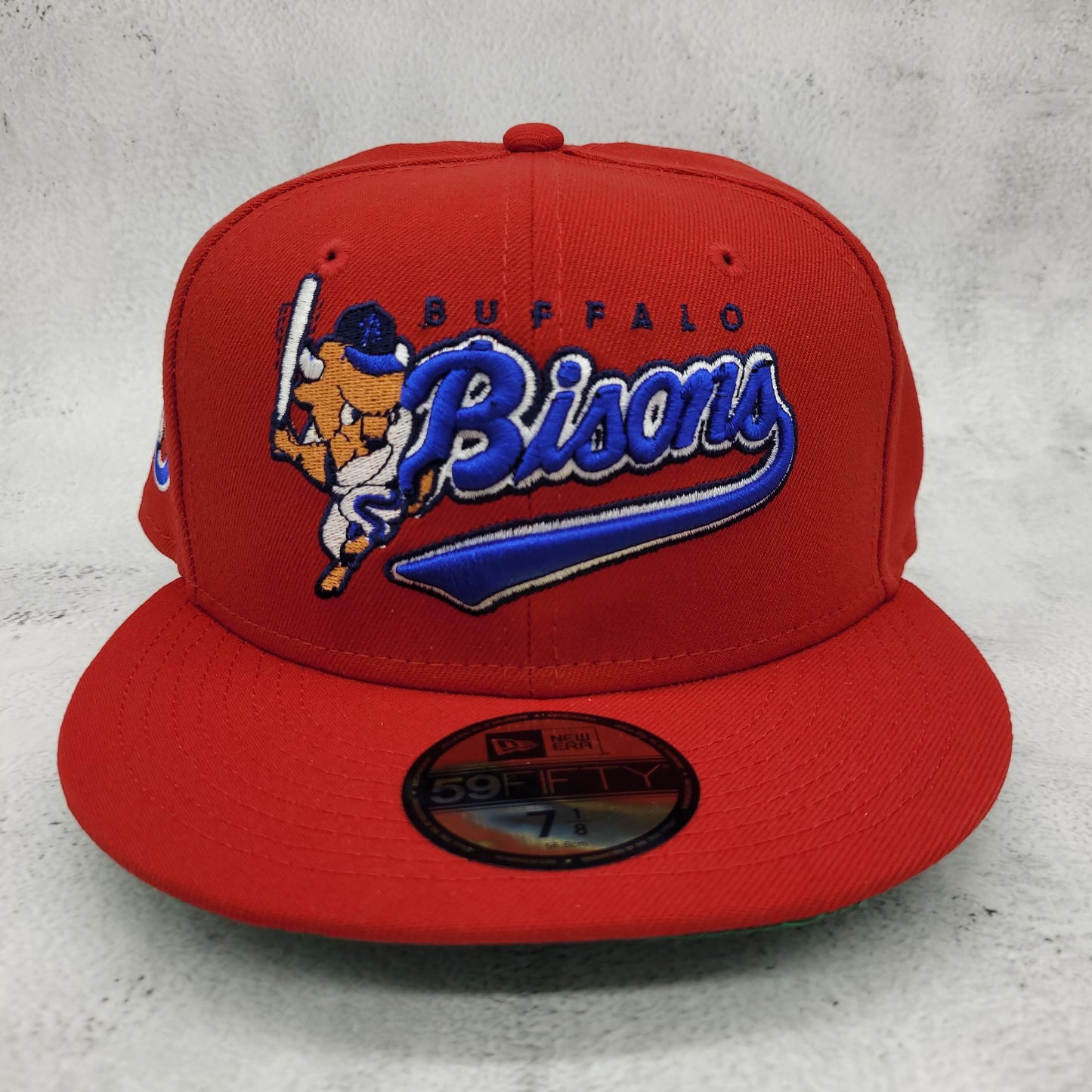 Burdeens Buffalo Bisons 'VFTV' Blue Script