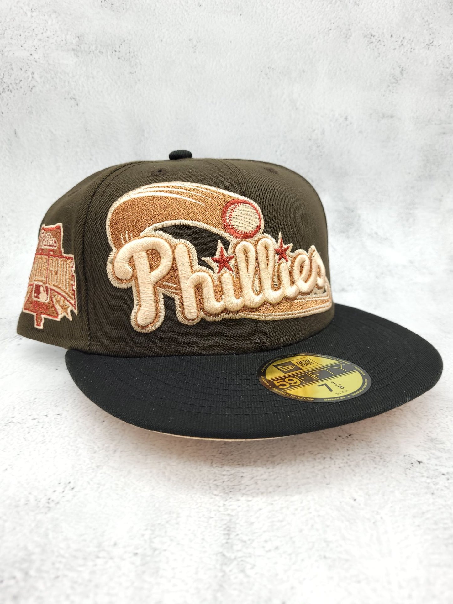 Topperz Philadelphia Phillies Script 2Tone Copper Metallic