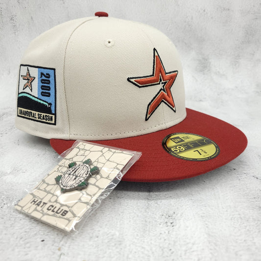 Hat Club Astros 'Stone Dome' with Pin